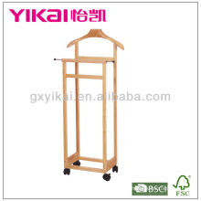 Suite de bois massif en bois massif Valet Stand